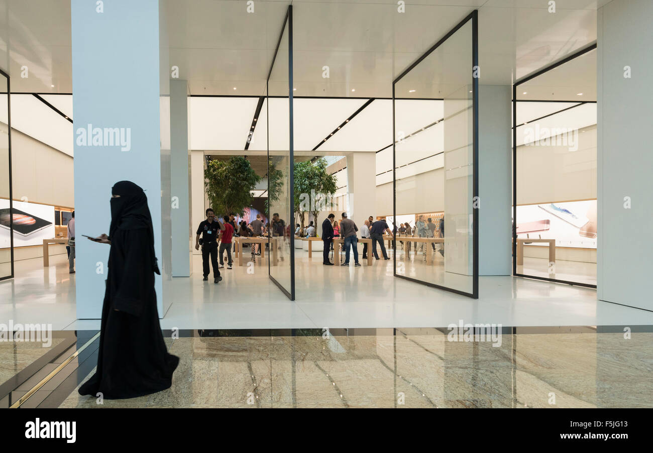 Neue Apple-Store in der Mall of the Emirates Dubai Vereinigte Arabische Emirate Stockfoto