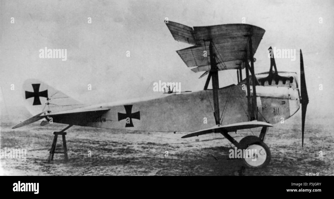 DFW C V frühe Produktion 1916 Nowarra Foto Stockfoto