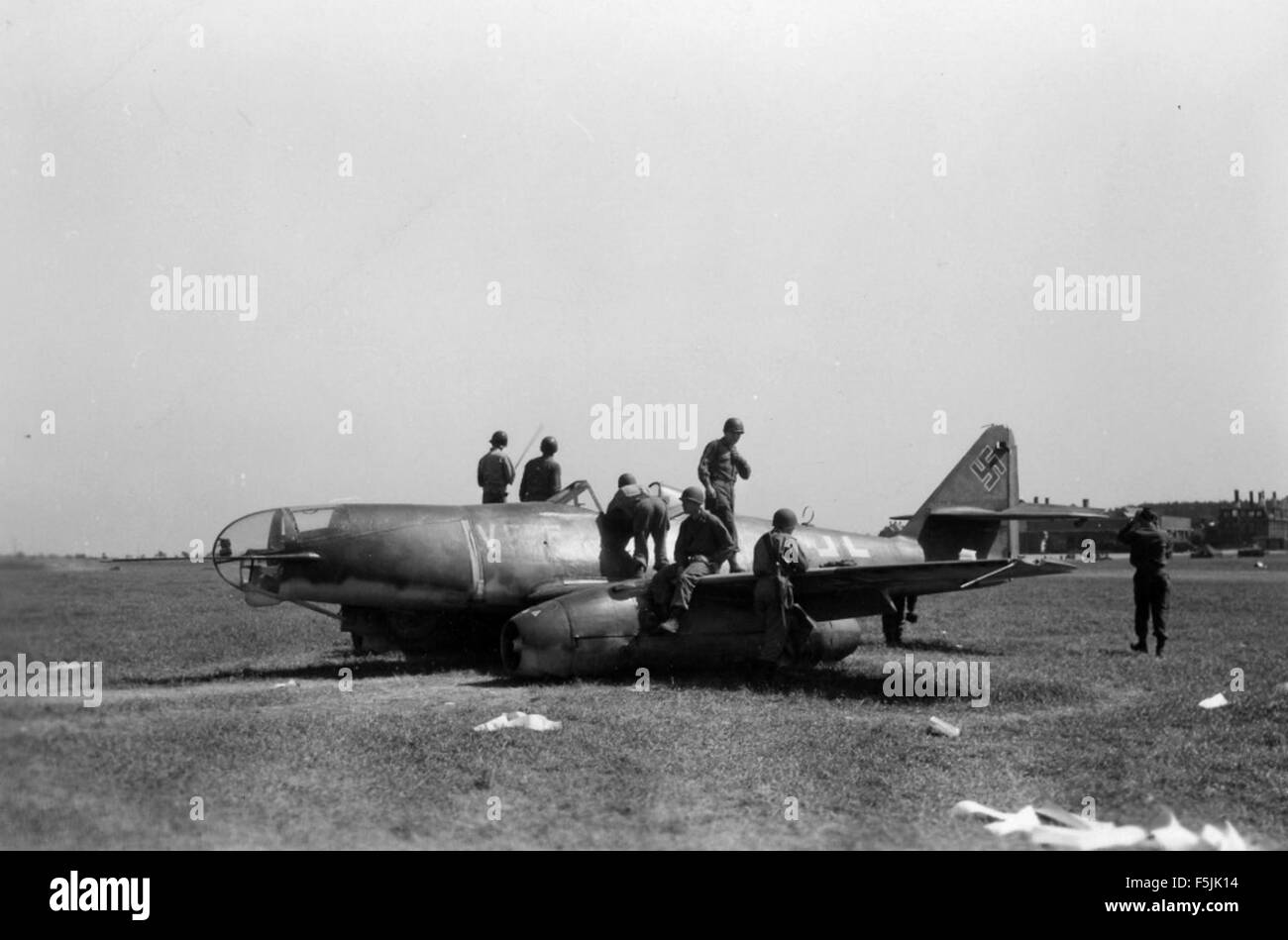 Messerschmitt Me 262 R-7 Weimar, Deutschland 12. Mai 1945 Stockfoto