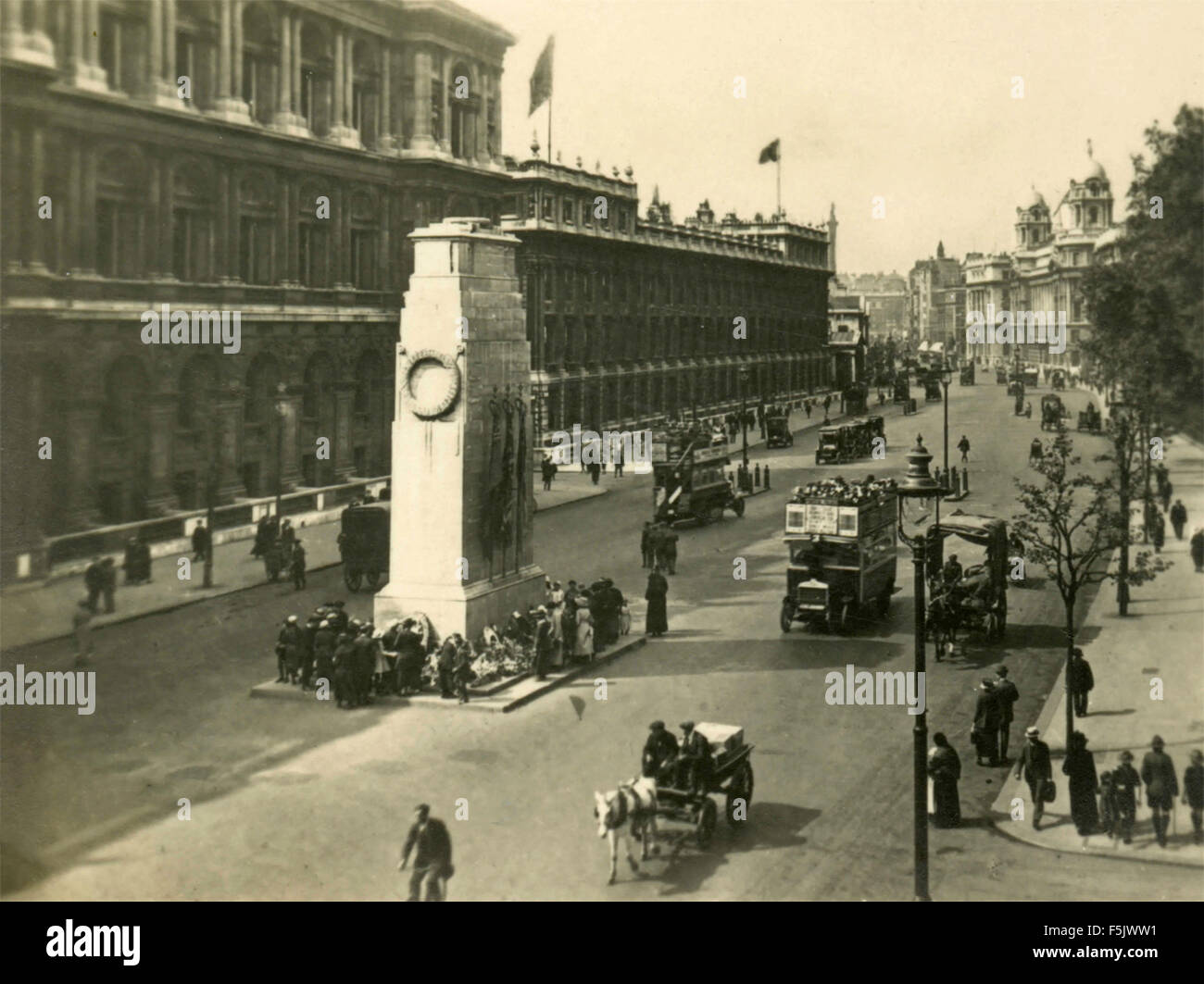 Der Kenotaph, London, UK Stockfoto