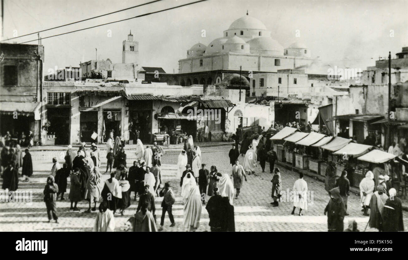 Bab Souika, Tunis, Tunesien Stockfoto