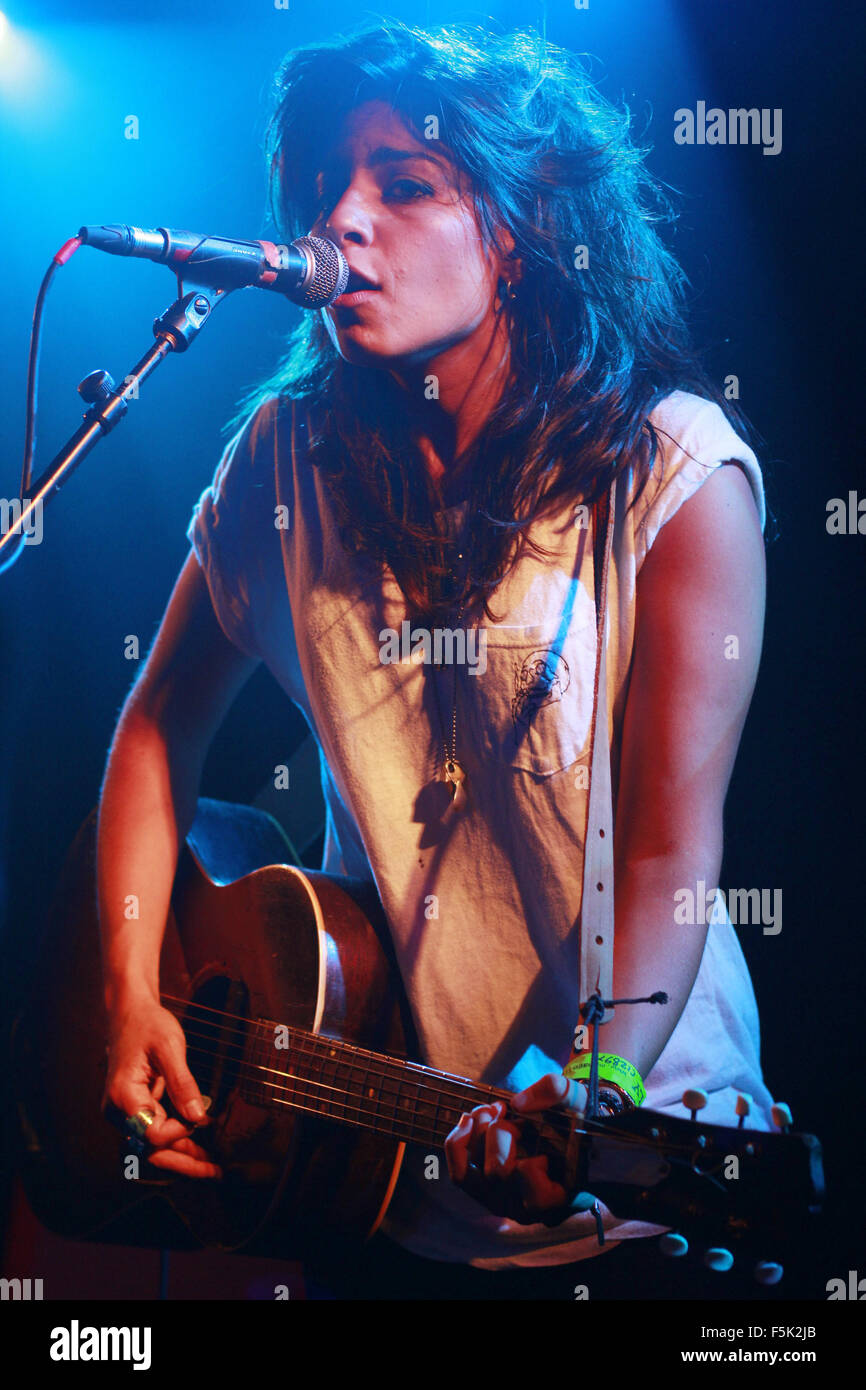 Tatiana DeMaria die live im Barfly Camden Featuring: Tatiana DeMaria Where: London, Vereinigtes Königreich bei: 03 Sep 2015 Stockfoto