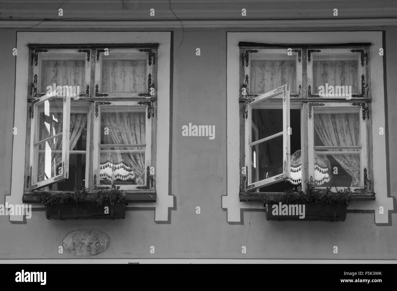 Jugendstil in der Architektur des frühen XX Jahrhunderts in Riga, Lettland Stockfoto Jugendstil in der Architektur des frühen XX Jahrhunderts in Riga, Lettland Stockfoto