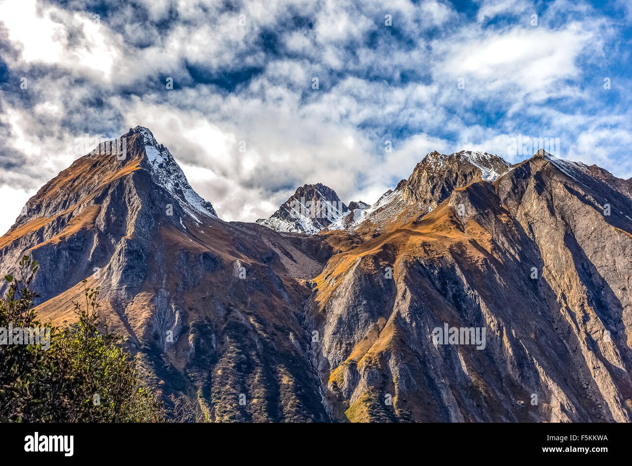 Italien Piemont Val Formazza Zwilling des oberen Morasco Ban Stockfoto