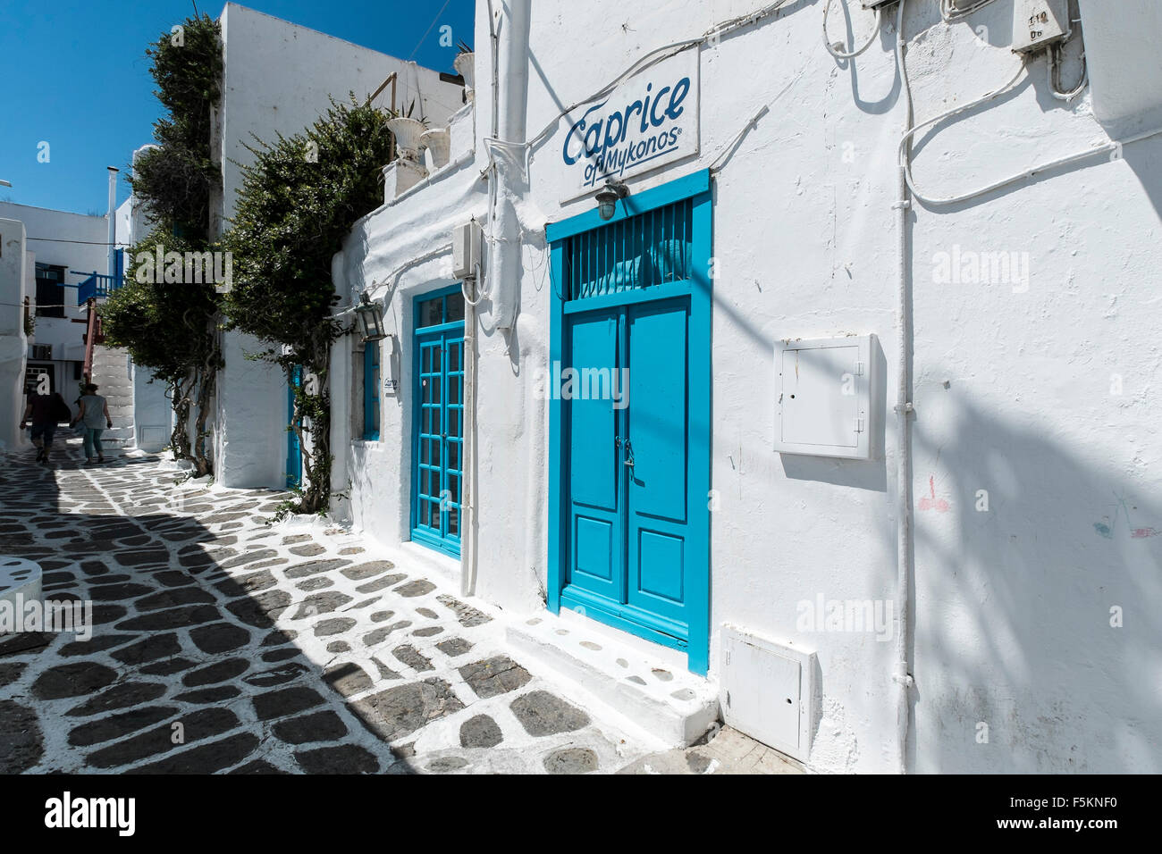 Insel Mykonos, Kykladen, Griechenland Stockfoto