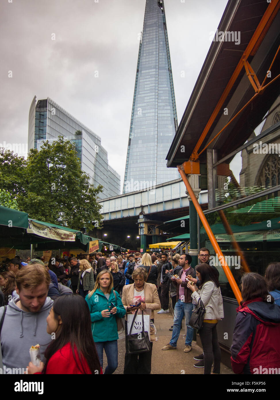 Borough Market Stockfoto
