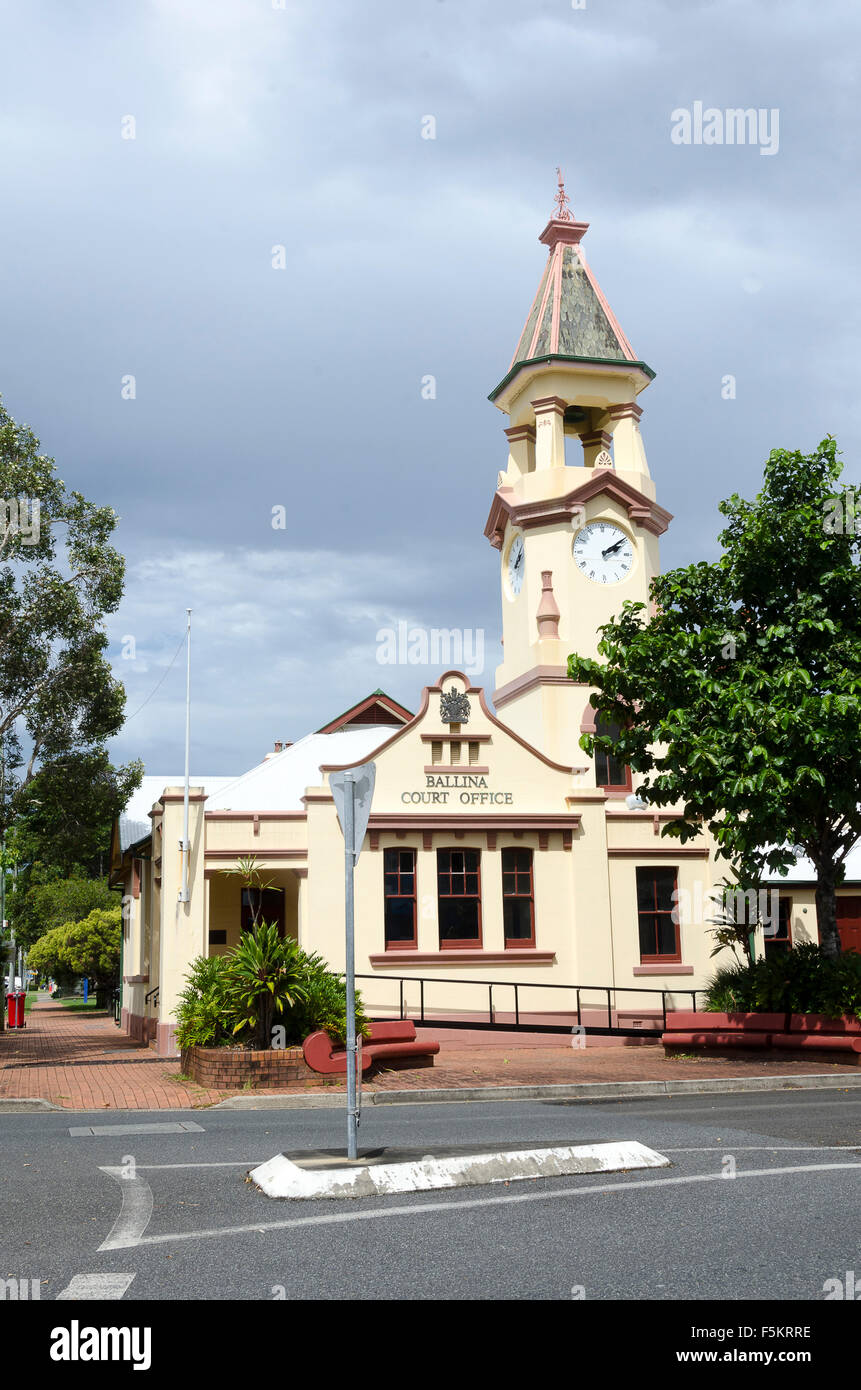 Hof, Haus, Ballina, nördlichen New South Wales, Australien Stockfoto