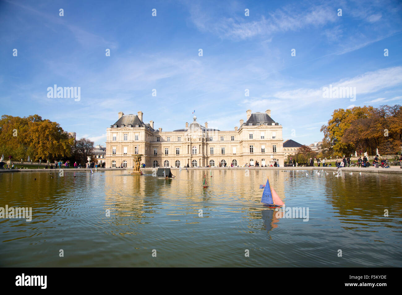 Jardin du Luxembourg in Paris Frankreich Stockfoto