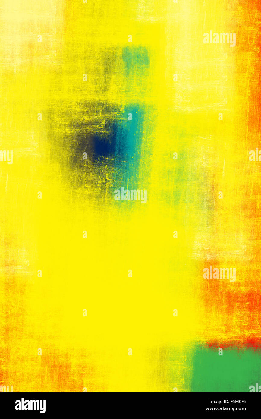 Abstrakte Kunst, Malerei, Indien, Asien Stockfoto