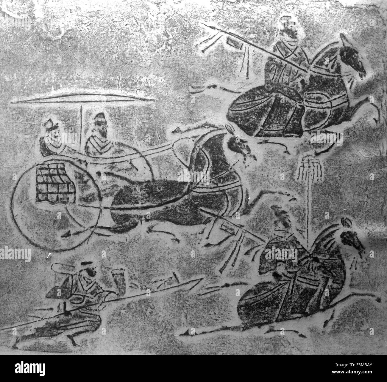 Muster von Pferd Stockfoto