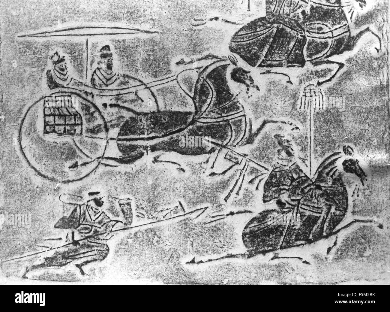 Muster von Pferd Stockfoto