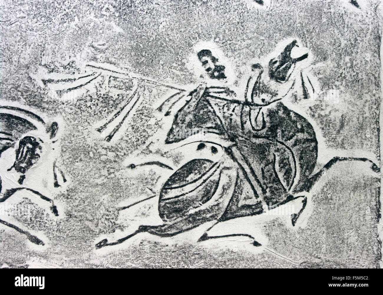 Muster von Pferd Stockfoto