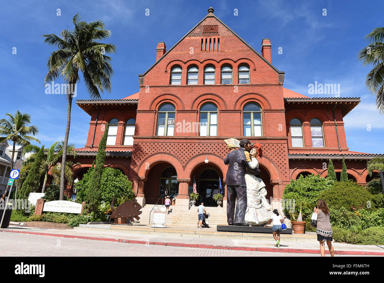 KEY WEST, FLORIDA USA - Key West Museum der Kunst & Geschichte Stockfoto