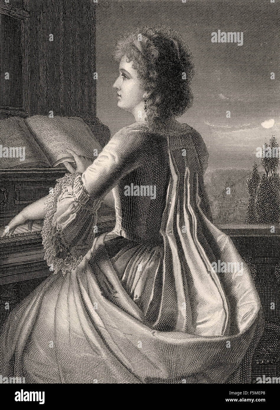 Anna Elizabeth Schoenemann, 1758-1817, Financée "Lili" von Johann Wolfgang von Goethe, 1749-1832, Stockfoto