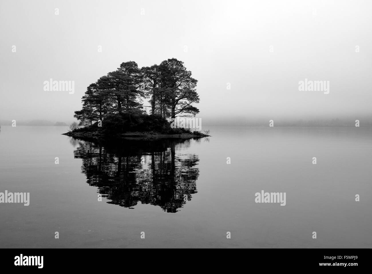 einsame Insel Stockfoto