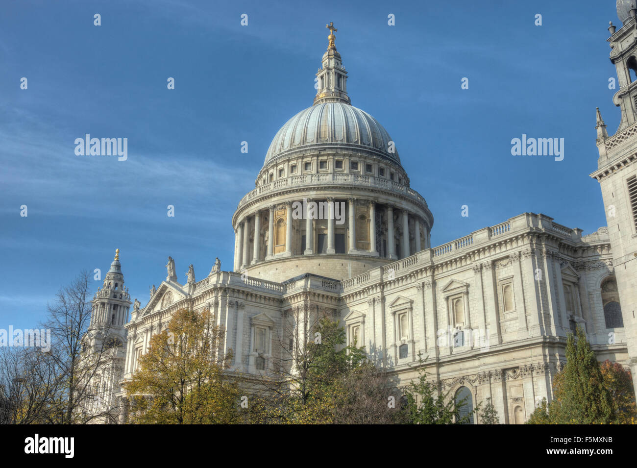 St. Pauls Cathedral, London.   London-Kirche Stockfoto