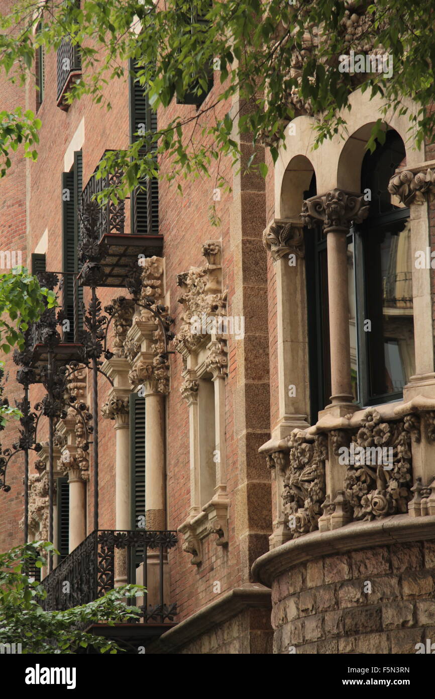 Apartments Barcelona, Spanien Stockfoto