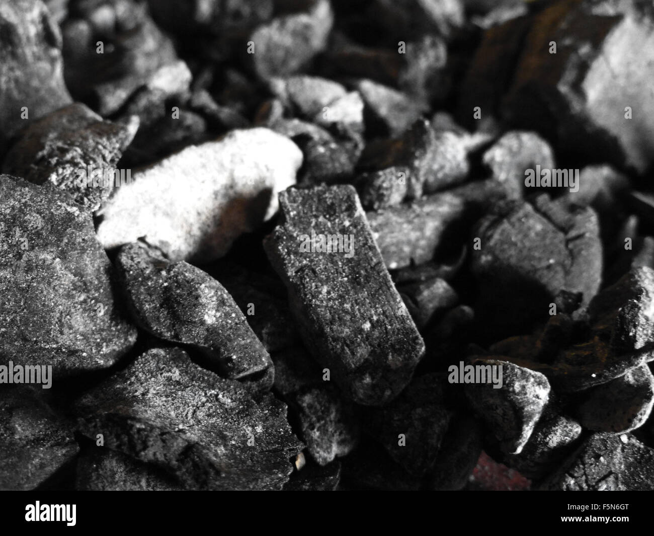 Black Diamond-Kohle-Lager Stockfoto