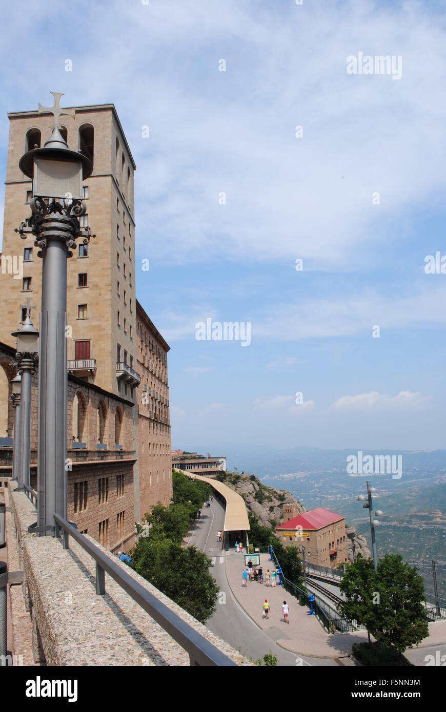 Kloster Montserrat Barcelona, Spanien Stockfoto