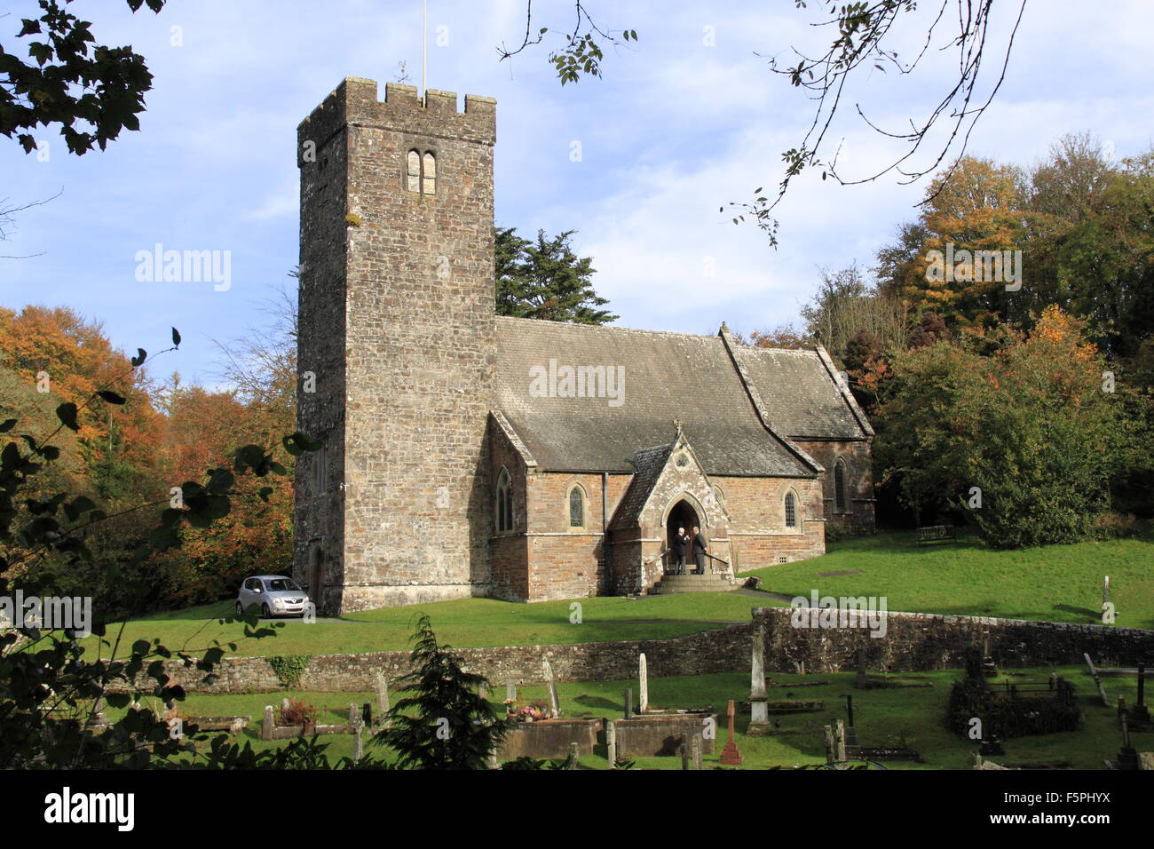 St Issell Kirche, Saundersfoot, Pembrokeshire, Dyfed, Wales, Großbritannien, Deutschland, UK, Europa Stockfoto