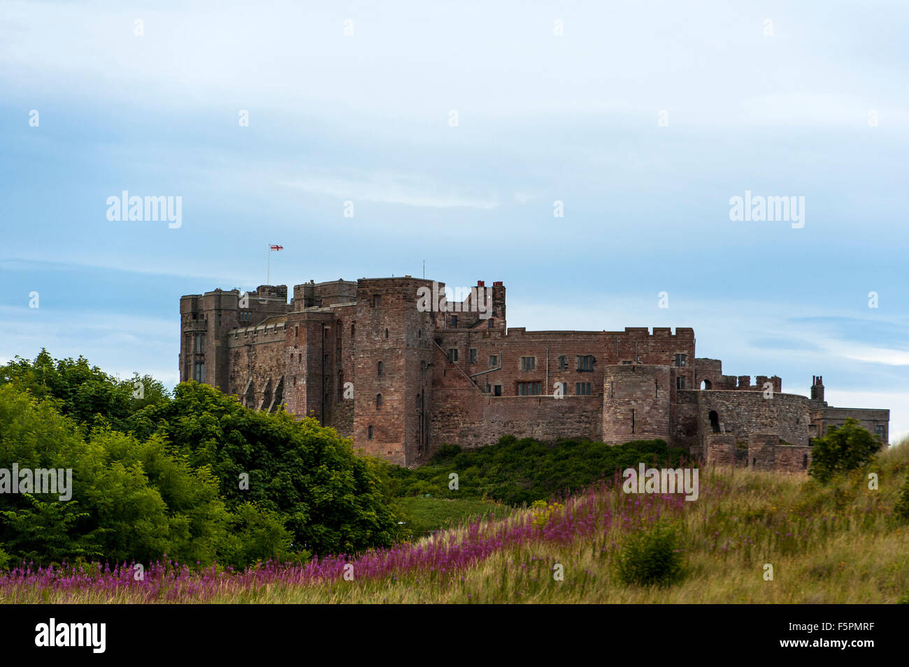 Bamburgh Castle Northumberland, England, Großbritannien, Vereinigtes Königreich Stockfoto
