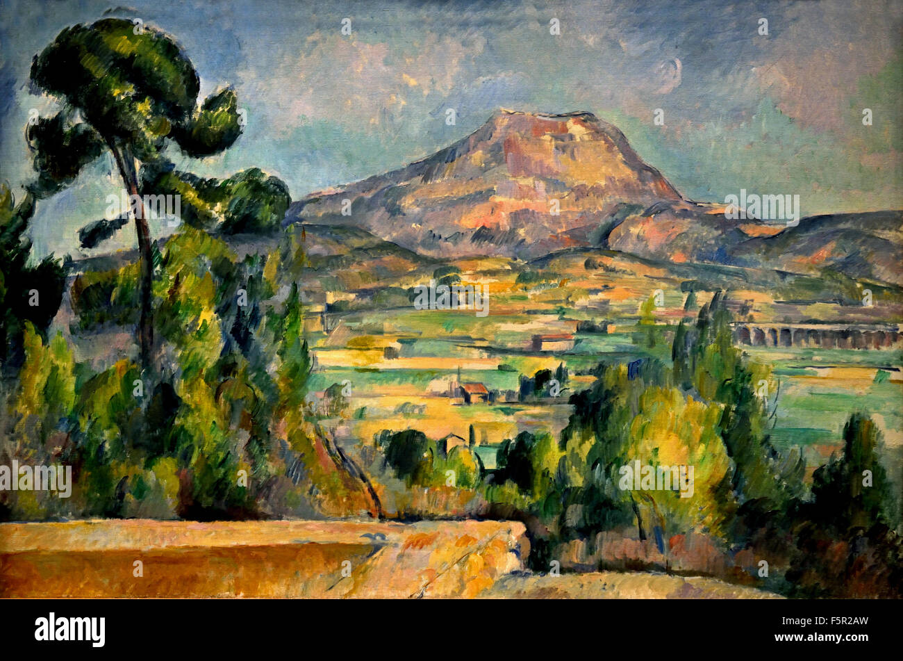 Montagne Sainte-Victoire - Montagne Sainte Victoire 1890 Paul Cézanne 1839 – 1906 Frankreich Französisch Stockfoto