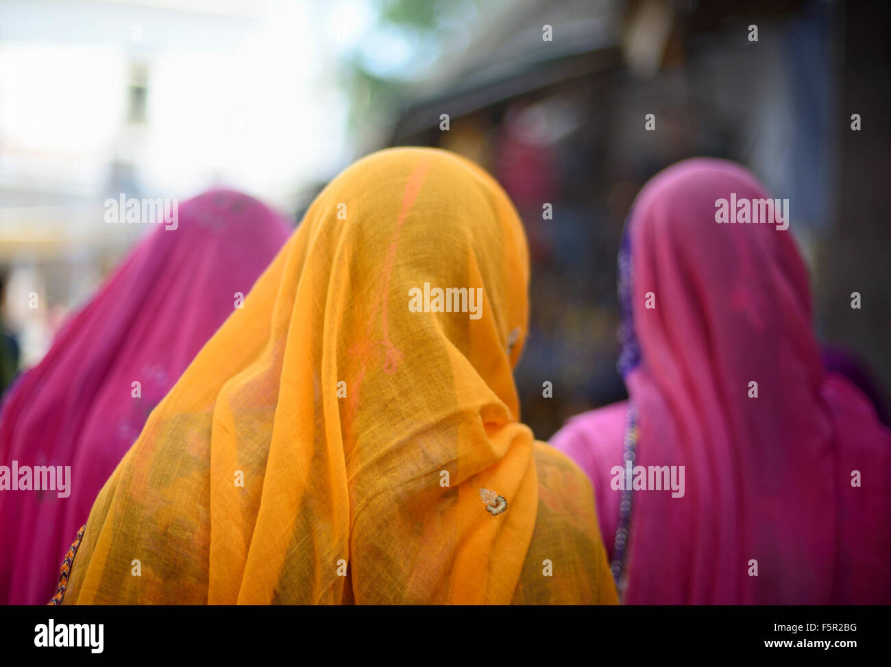 Rajasthani Frauen Stockfoto