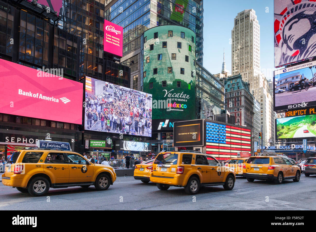 Times Square, Midtown Manhattan, New York, USA Stockfoto