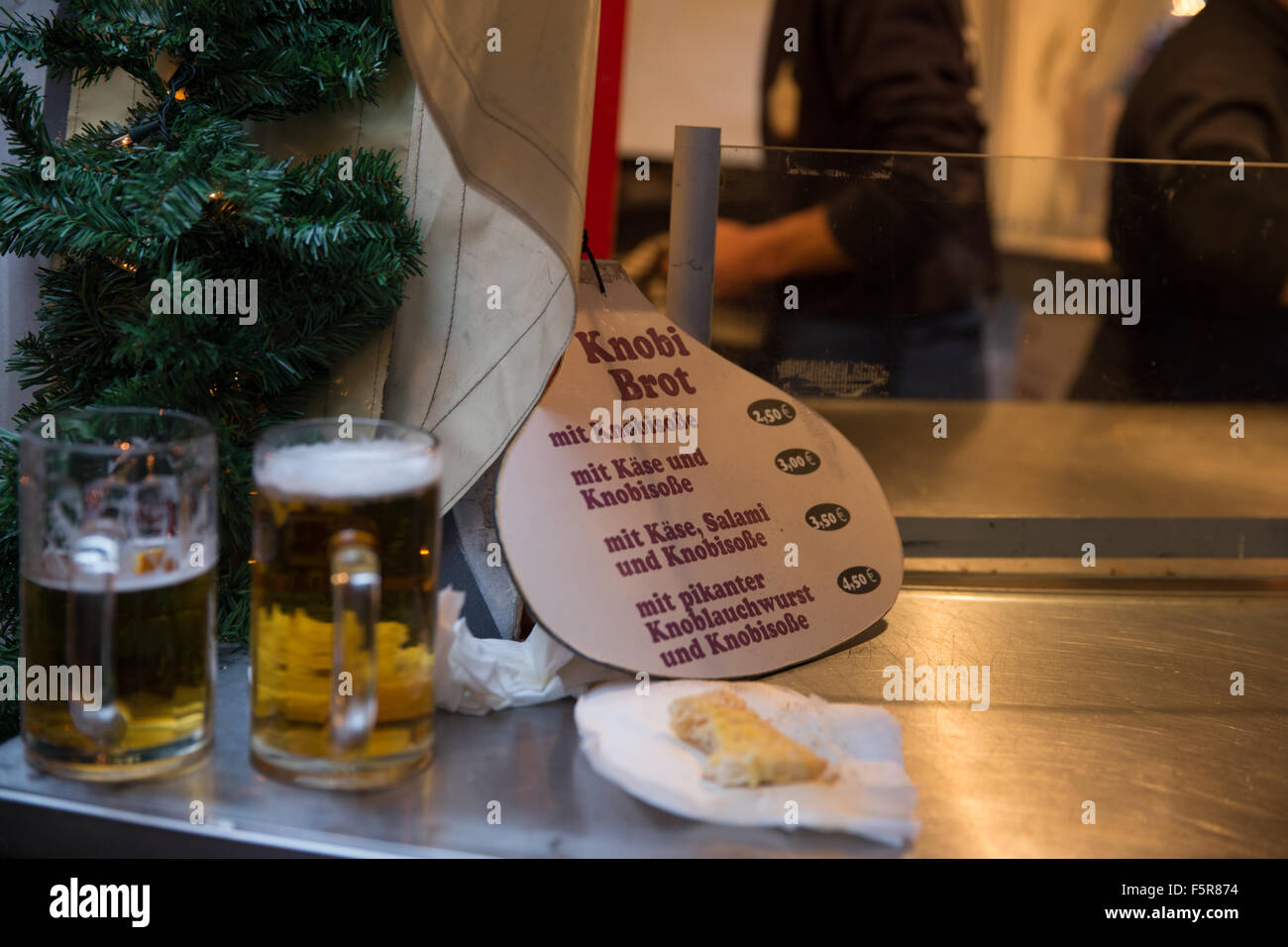 Frankfurter Weihnachtsmarkt & Handwerk Messe, Birmingham Stockfoto