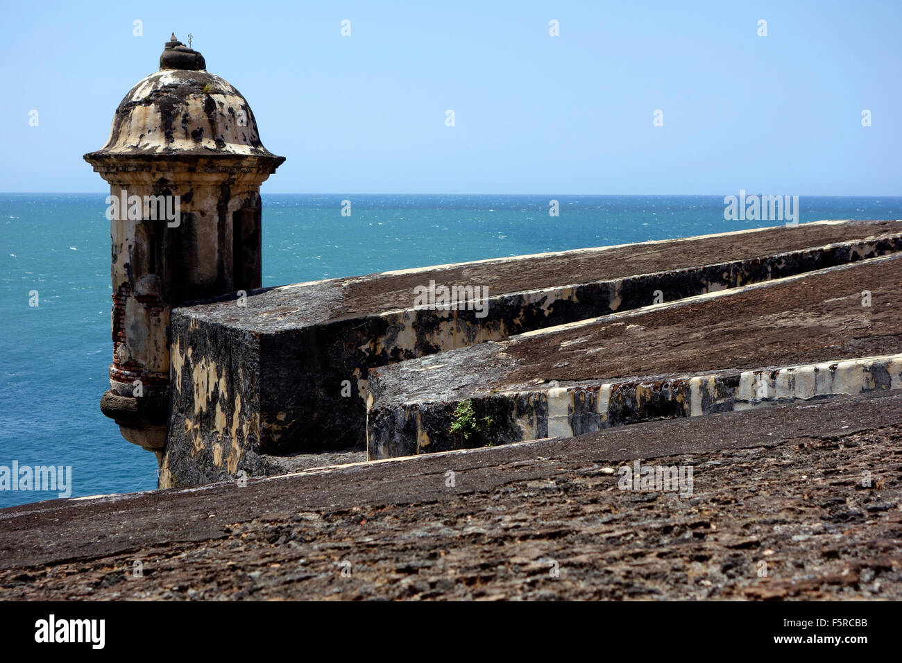 El Morro Fort, San Juan, Puerto Rico, Caribbean Stockfoto