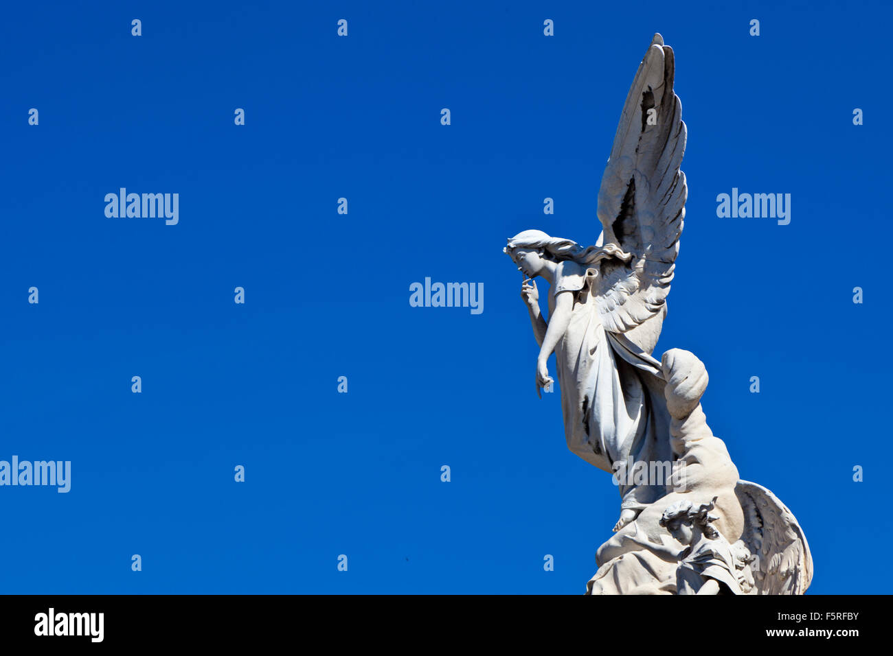 Der Friedhof von Cimetière du Château, schöne Fance Stockfoto