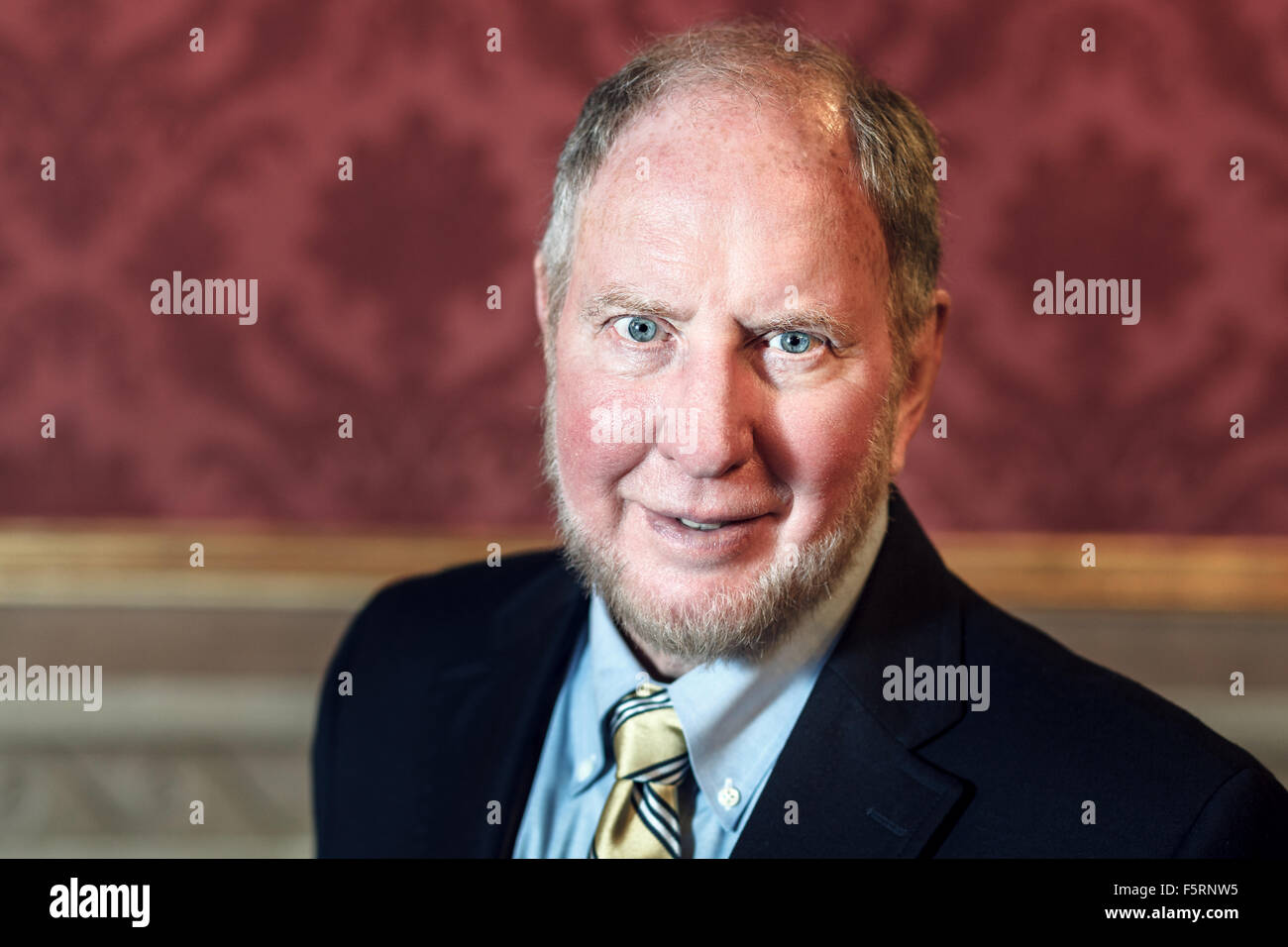 Professor für Public Policy an der Harvard University, Robert Putnam die einflussreichste akademische in der heutigen Welt. Stockfoto