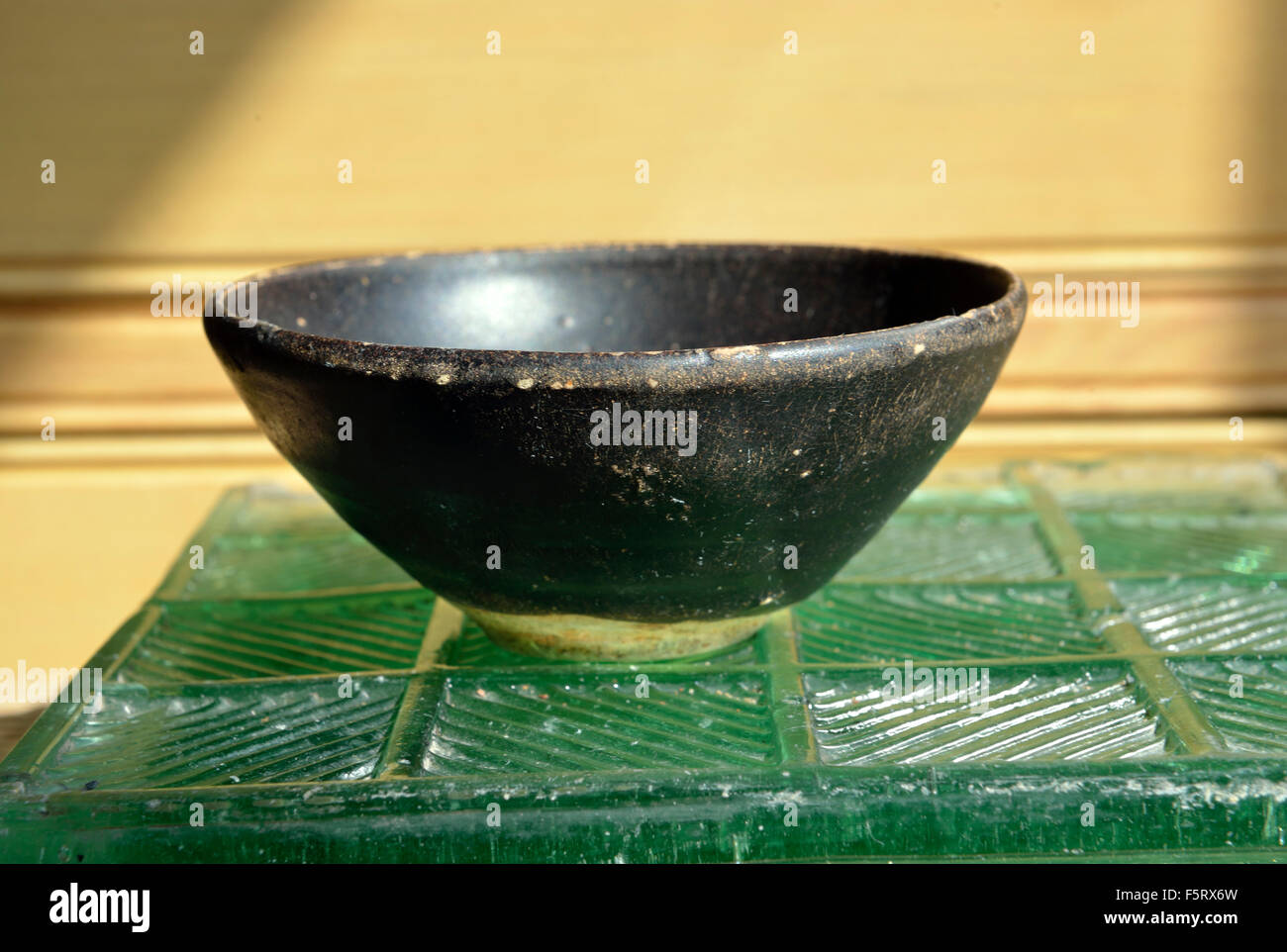 Jizhou Brennofen Schüssel der Song-Dynastie. Stockfoto