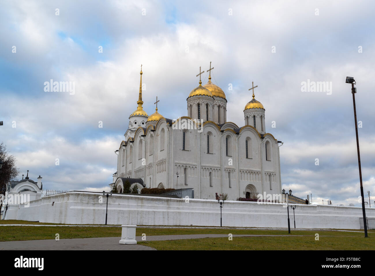 Uspenski-Kathedrale - UNESCO-Weltkulturerbe. Goldener Ring von Russland reisen. Wladimir, Russland Stockfoto