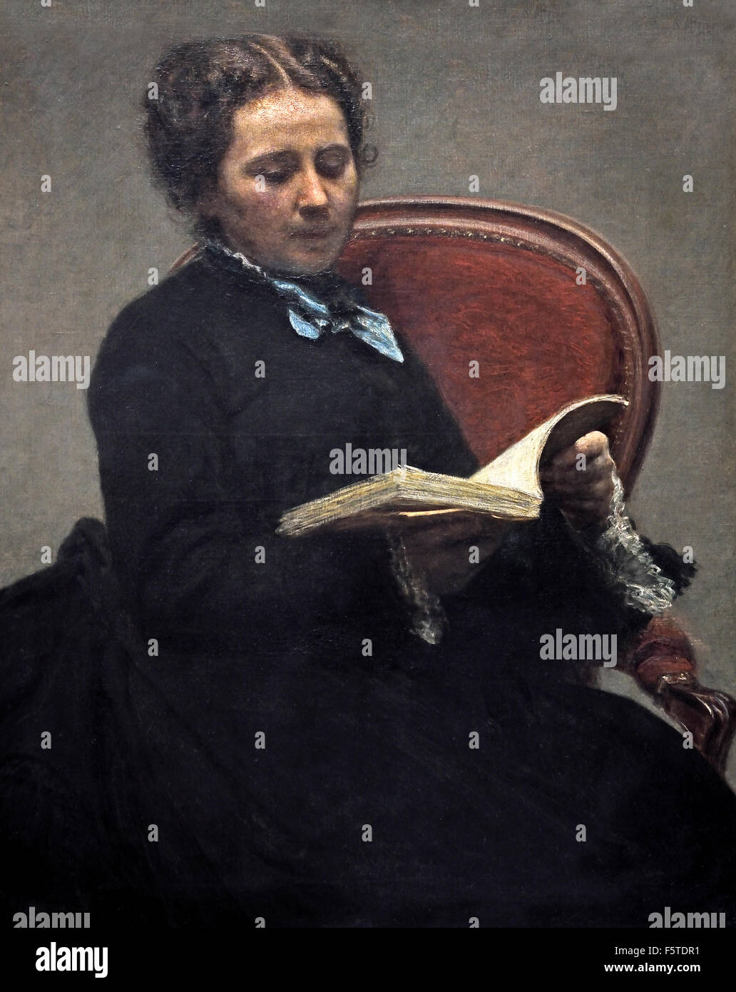 Victoria Dubourg 1873 Henri Fantin-Latour (1836 – 1904) Frankreich Französisch Stockfoto
