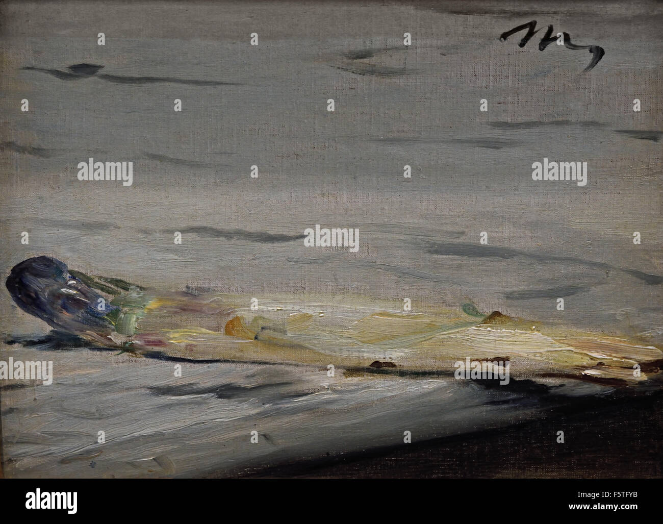 L'asperge - Spargel 1880 Édouard Manet 1832 – 1883 Frankreich Französisch Stockfoto