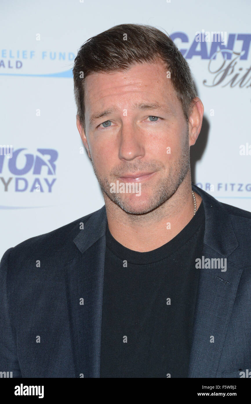 2015 Cantor Fitzgerald Charity Day - Ankünfte mit: Ed brennt wo: New York City, New York, Vereinigte Staaten, wann: 11 Sep 2015 Stockfoto