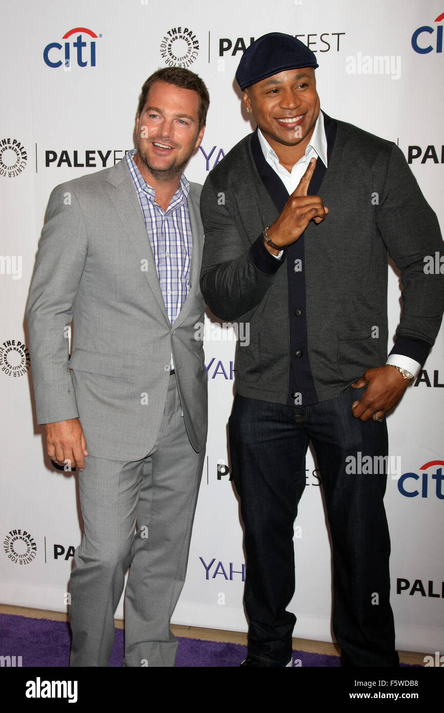 PaleyFest Special Event: "NCIS: Los Angeles Herbst Premiere - Arrivals Featuring: Chris O'Donnell, LL Cool J, aka James Todd Smith wo: Beverly Hills, Kalifornien, USA als: 11 Sep 2015 Stockfoto