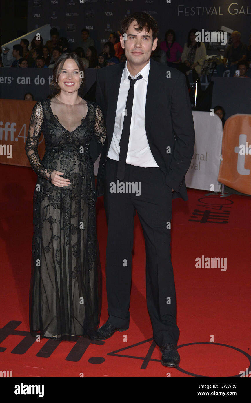 40. Toronto International Filmfestival - "Hyäne Road" - Premiere mit: Rossif Sutherland, Celina Sinden wo: Toronto, Kanada bei: 14 Sep 2015 Stockfoto