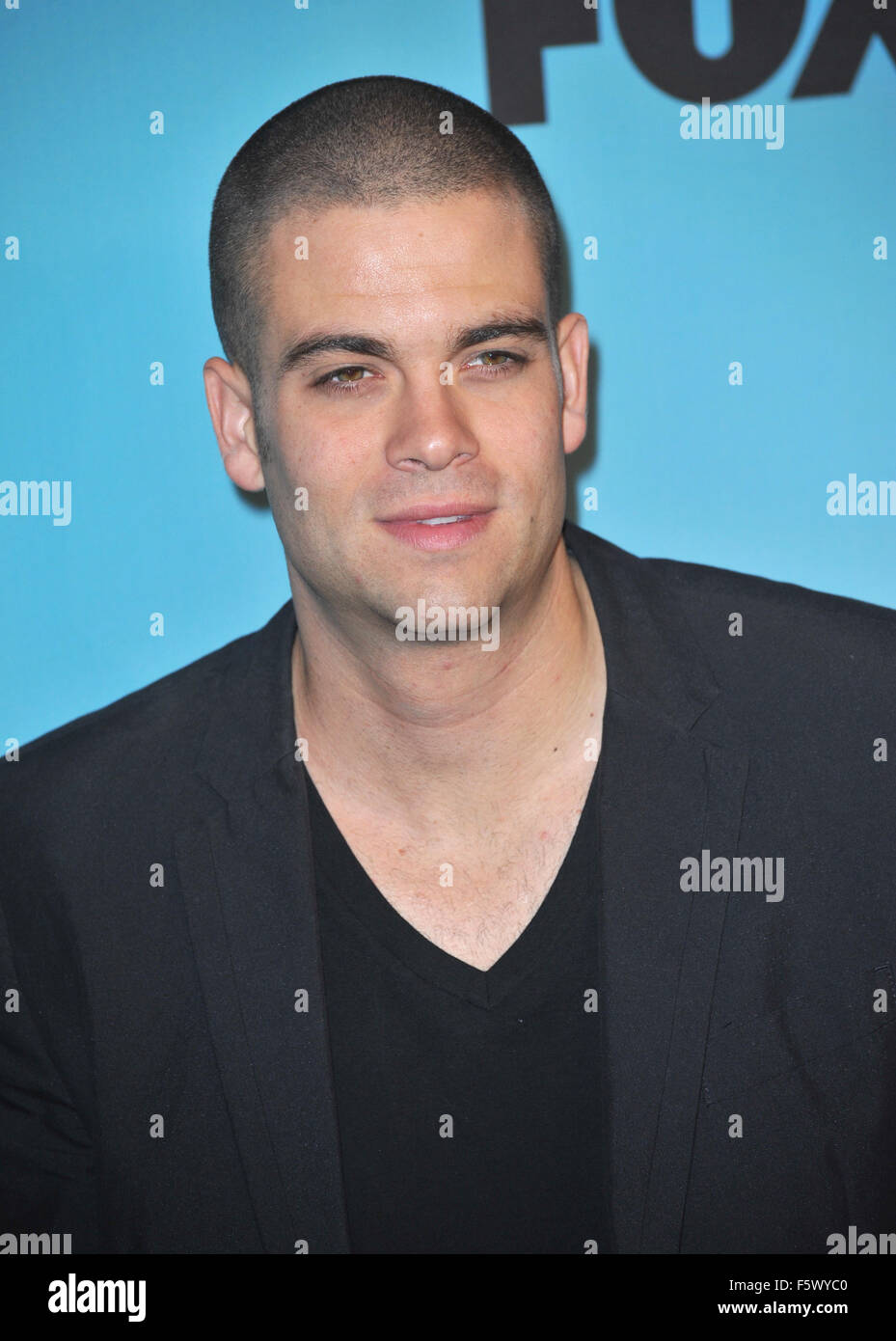 LOS ANGELES, CA - 12. April 2010: Mark jährlicher an der Spring-Serie "Glee" premiere Party im Chateau Marmont, West Hollywood. Stockfoto