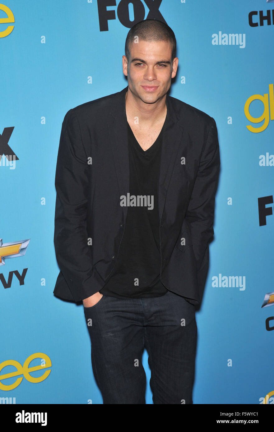 LOS ANGELES, CA - 12. April 2010: Mark jährlicher an der Spring-Serie "Glee" premiere Party im Chateau Marmont, West Hollywood. Stockfoto