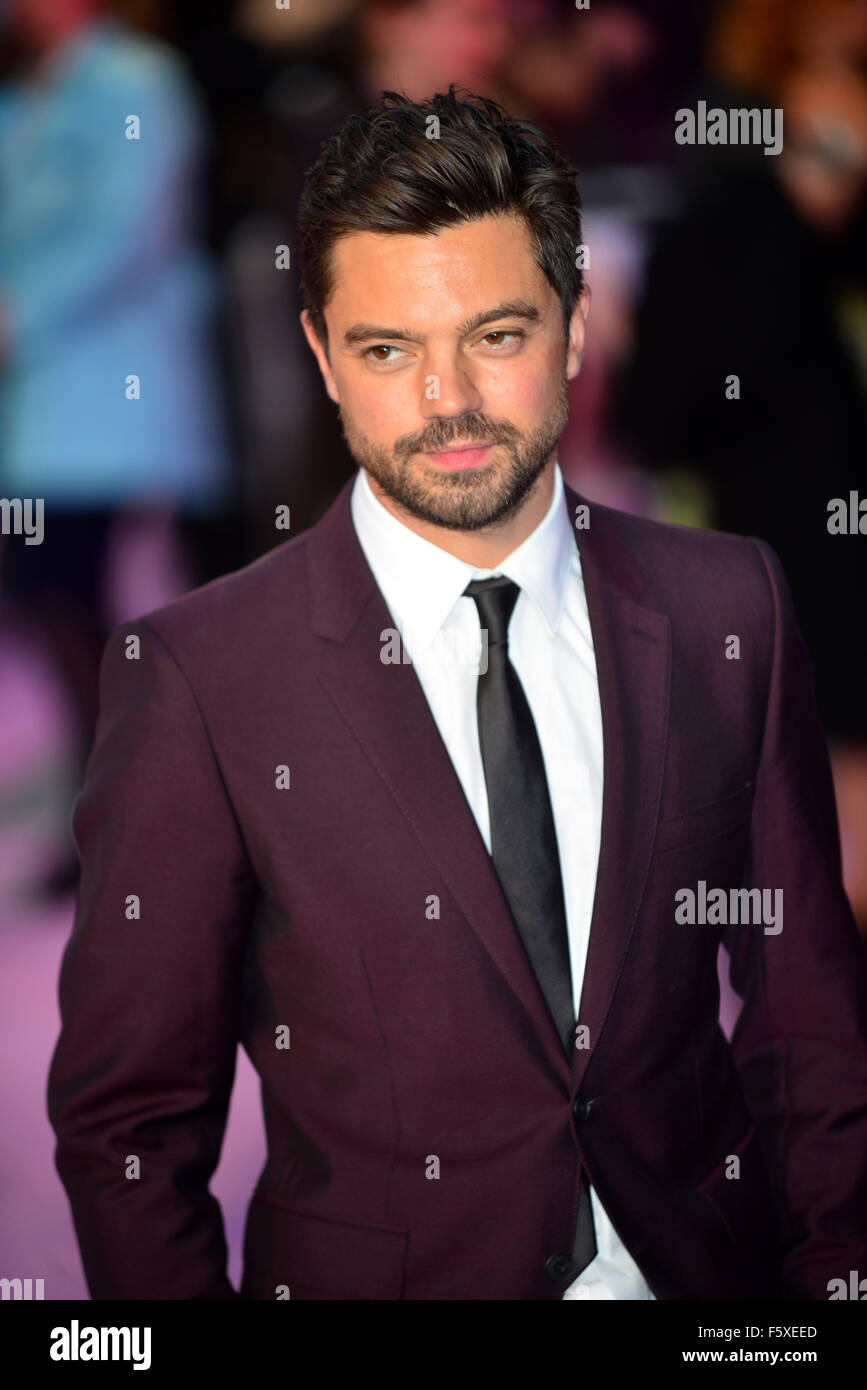 Europäische Premiere von "Miss Sie schon" statt im Vue West End am Leicester Square - Ankünfte Featuring: Dominic Cooper wo: London, Vereinigtes Königreich bei: 17 Sep 2015 Stockfoto