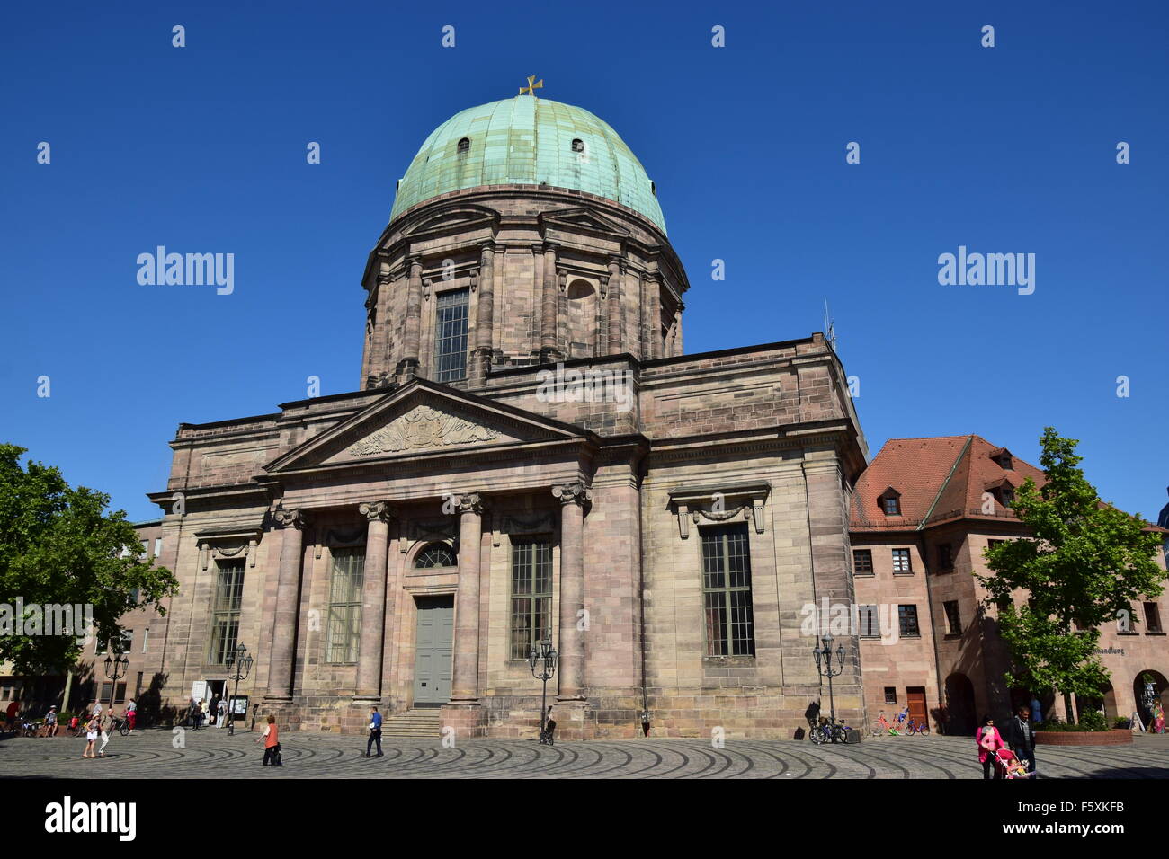 St. Elizabeth-Kirche in Nürnberg Stockfoto