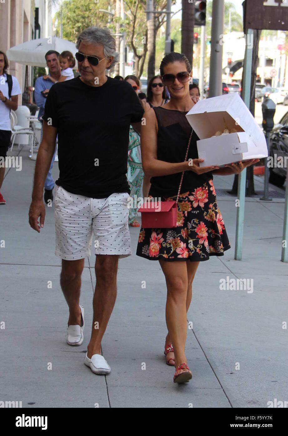 Andrea Bocelli Mit Seiner Tochter Virginia Stockfotos Und Bilder Kaufen Alamy