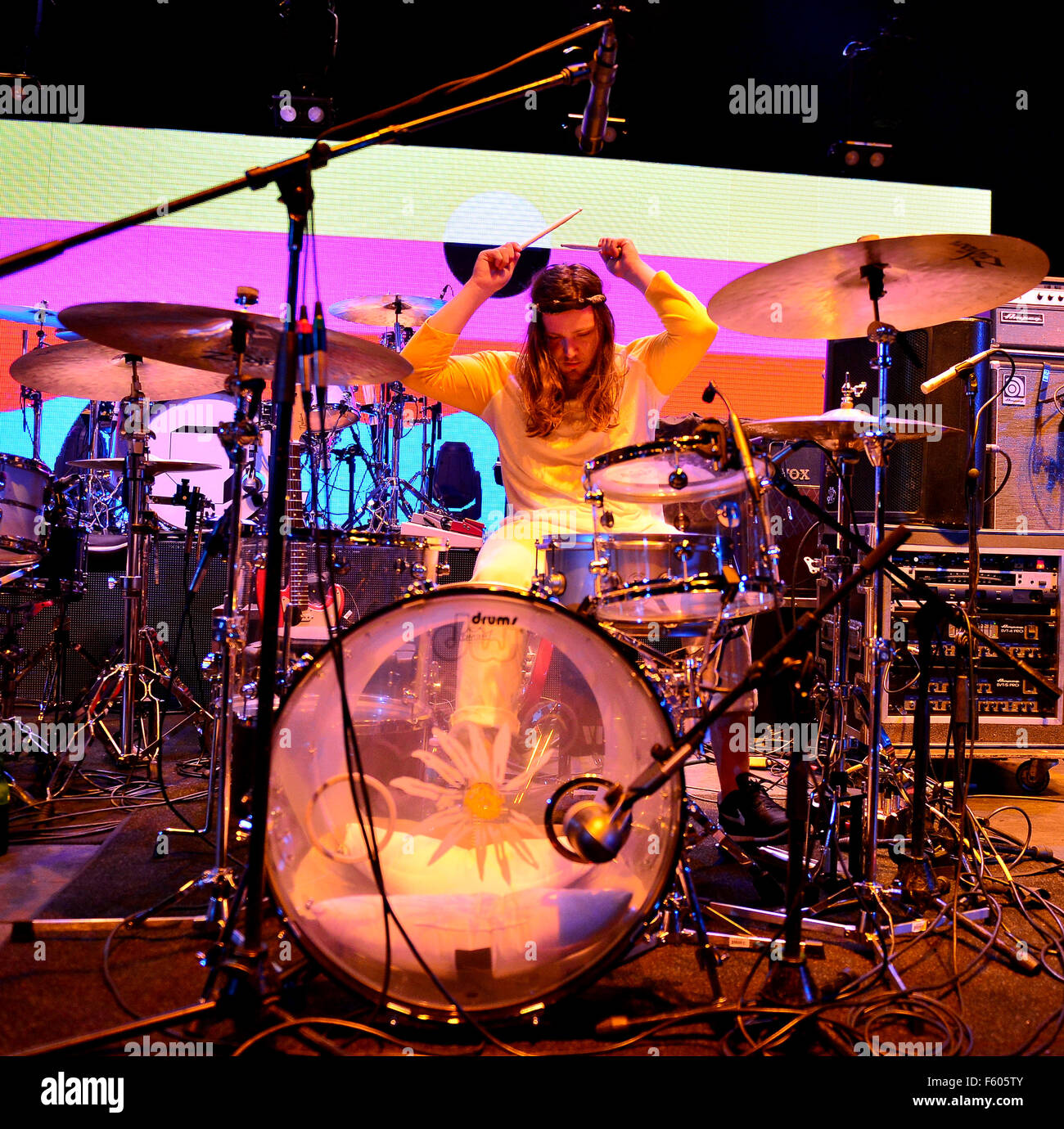 California Band Honig die live auf der Bühne at The Fillmore Miami Beach bei Jackie Gleason Theater Featuring: Honig-wo: Miami Beach, Florida, USA bei: 23 Sep 2015 Stockfoto