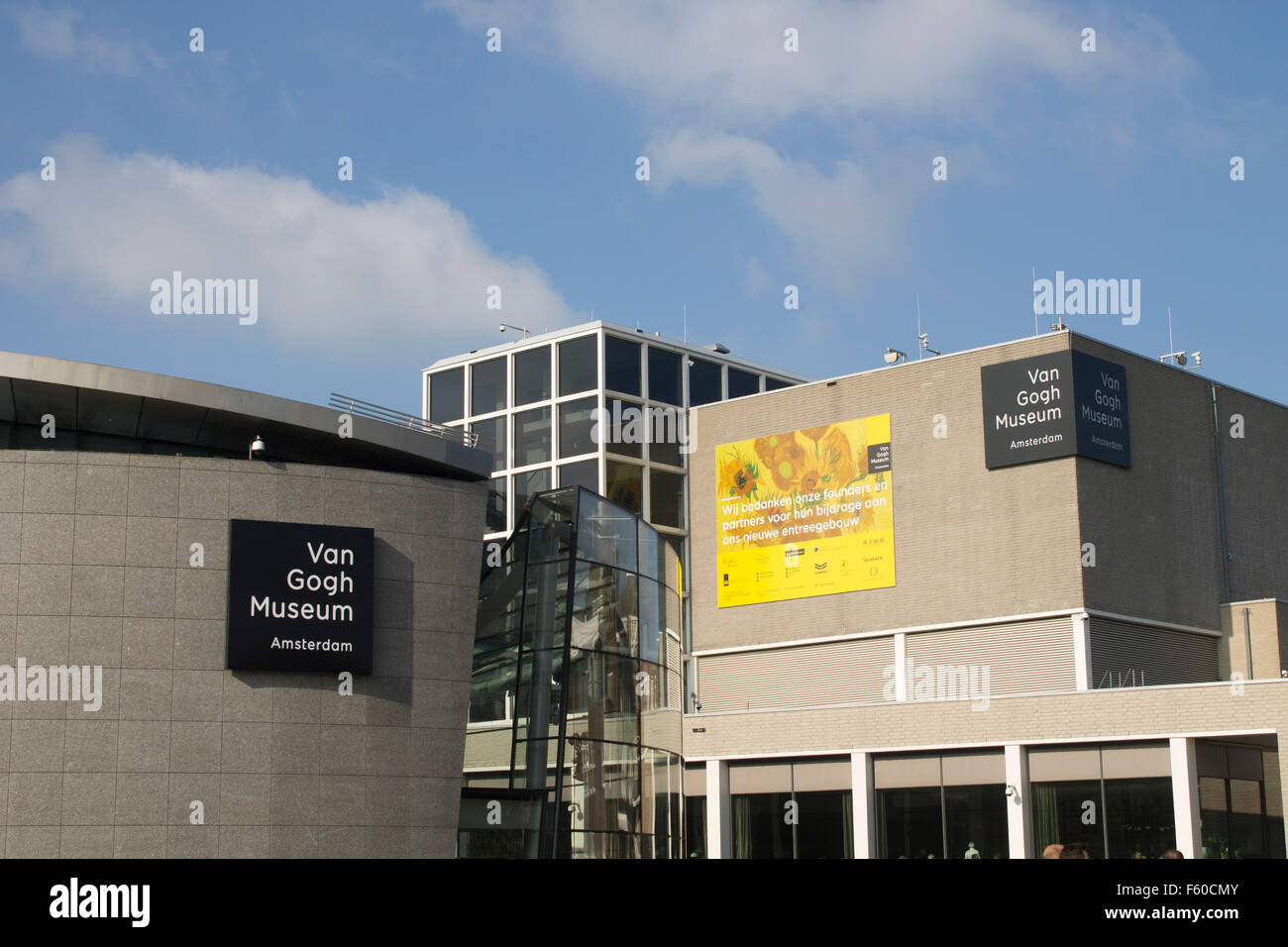 Vincent Van Gogh Museum in Amsterdam, Niederlande Stockfoto