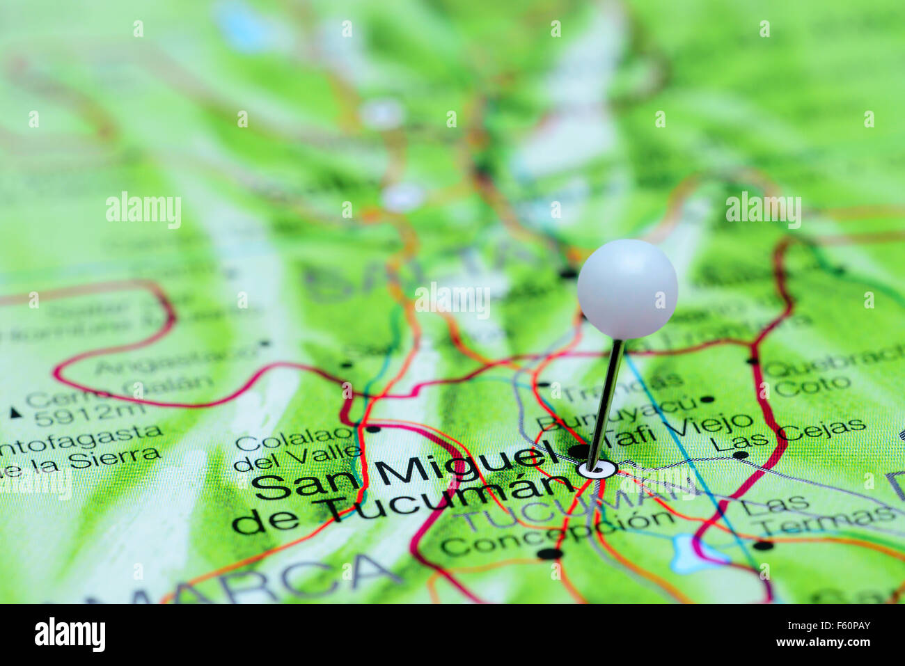 Mappa di san miguel Fotos und Bildmaterial in hoher Auflösung Alamy