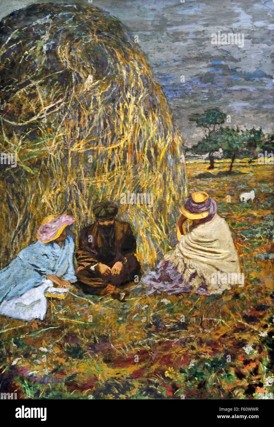 La meule - der Mühlstein 1907 et 1908 Edouard Vuillard 1868-1940 Frankreich Französisch Stockfoto