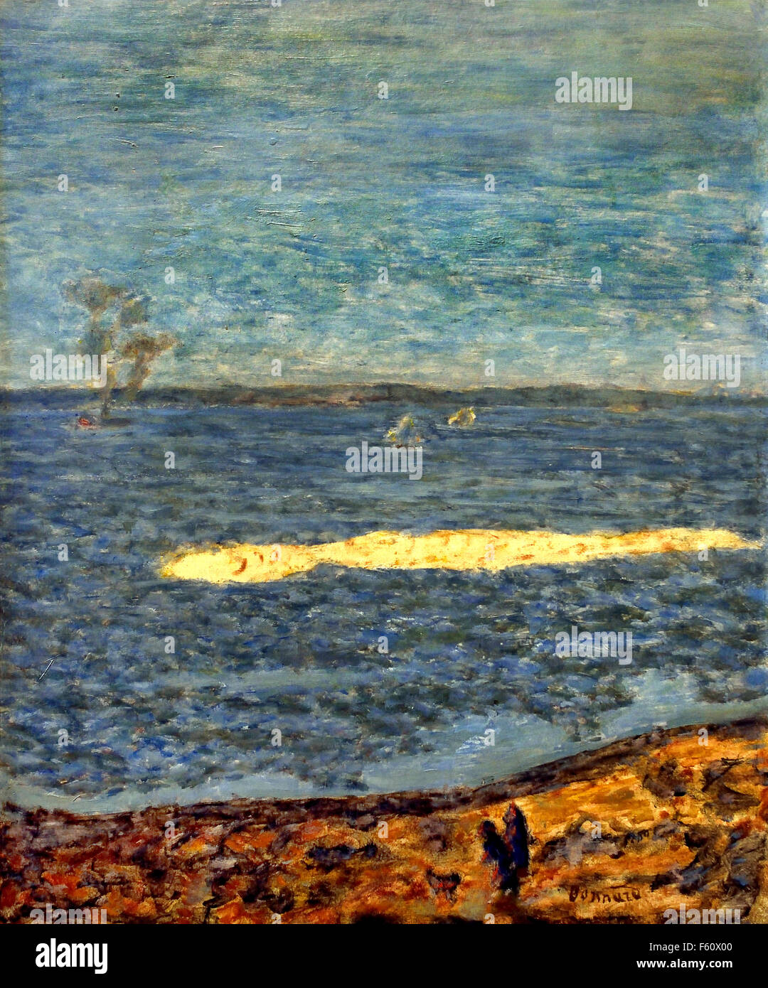 Marine À Arcachon - Meer in Arcachon1911 Pierre Bonnard 1867-1947 Frankreich Französisch Stockfoto