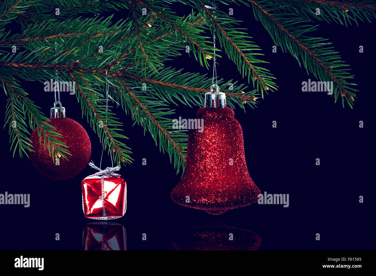 Weihnachtsschmuck Stockfoto